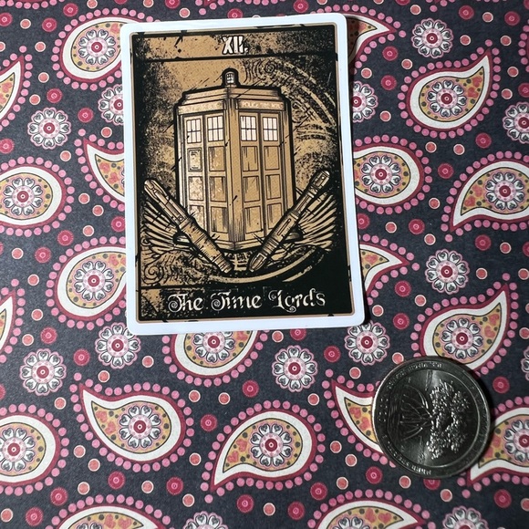 The TIME LORDS Tarot Witchy Spiritual Light Worker Magick Occult Tarot Fortune - Picture 2 of 3